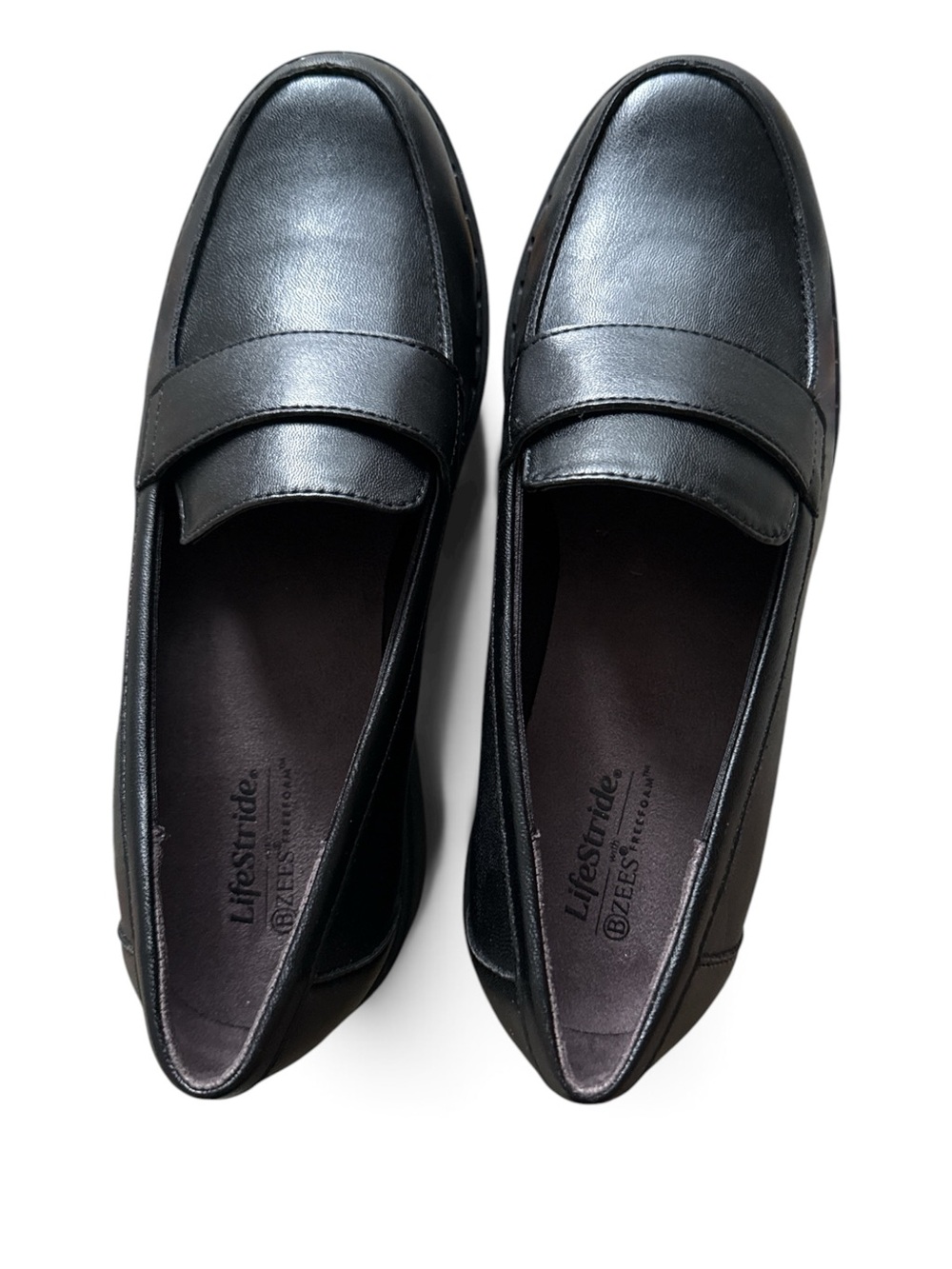 Life Stride Women’s Black Penny Loafers